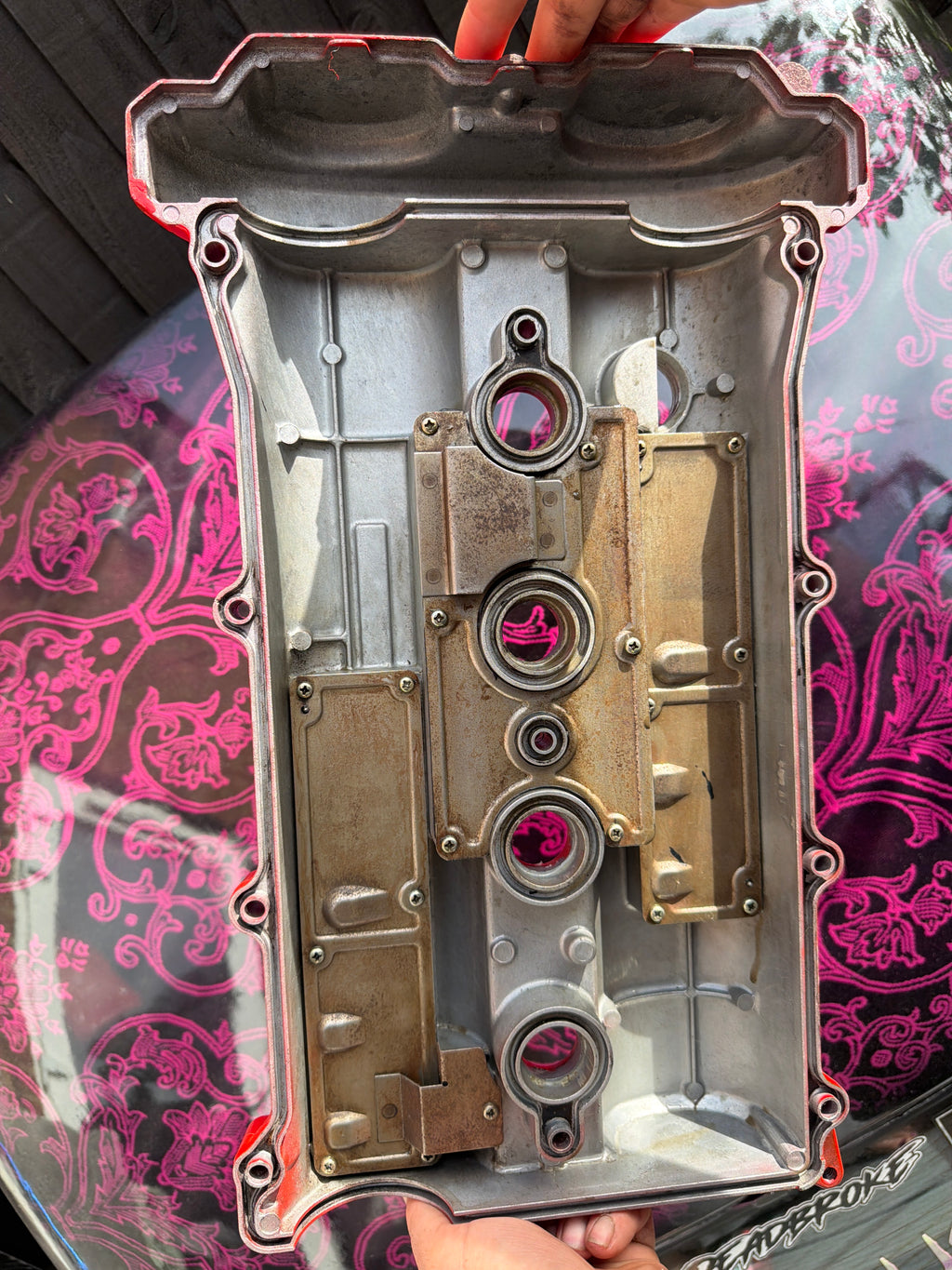 Mk1 mx5 1.6 valve cover hand painted art