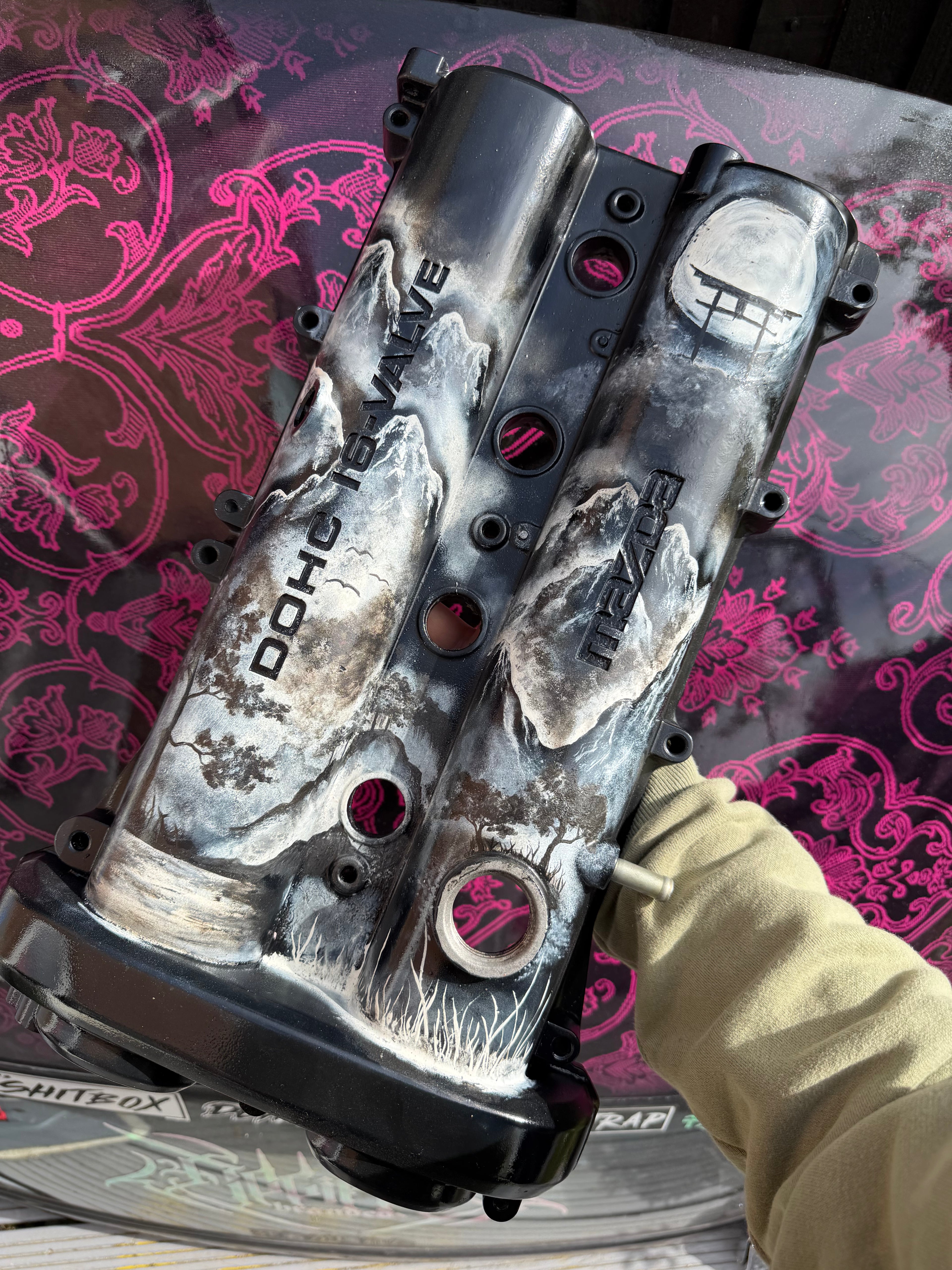 Mk2/2.5 1.6 mx5 hand painted valve cover